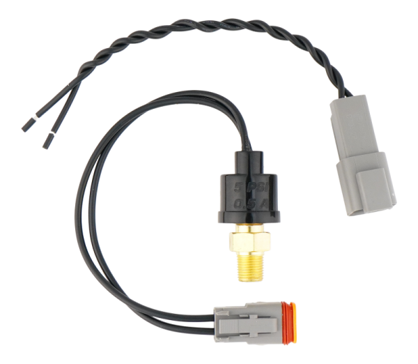 DeatschWerks - DeatschWerks 4-HOBBS-5 DeatschWerks 1/8th NPT 5psi Hobbs Switch with Pigtail