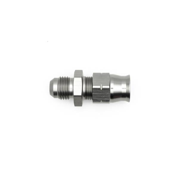 DeatschWerks - DeatschWerks 6-02-0109 DeatschWerks 6AN Male Flare to 3/8in Hardline Compression Adapter - Includes 1 Olive Insert