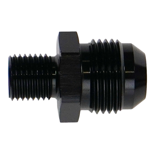 DeatschWerks - DeatschWerks 6-02-0624-B DeatschWerks 10AN Male Flare to M14x1.5 Metric Male Adapter