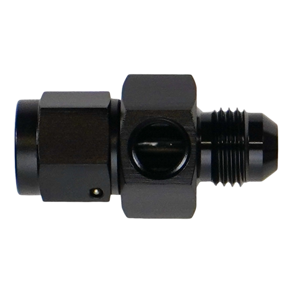 DeatschWerks - DeatschWerks 6-02-0773-B DeatschWerks 6AN Male Flare to Female Flare Swivel with 1/8th NPT