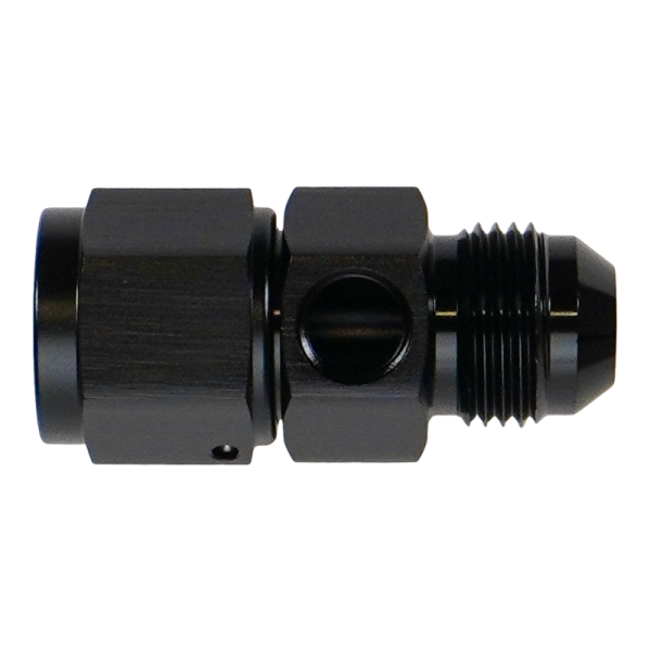 DeatschWerks - DeatschWerks 6-02-0774-B DeatschWerks 8AN Male Flare to Female Flare Swivel with 1/8th NPT