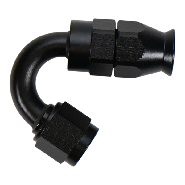 DeatschWerks - DeatschWerks 6-02-0879-B DeatschWerks 6AN Female Flare Swivel (Incl Ferule/Olive) 150-degree Hose End PTFE