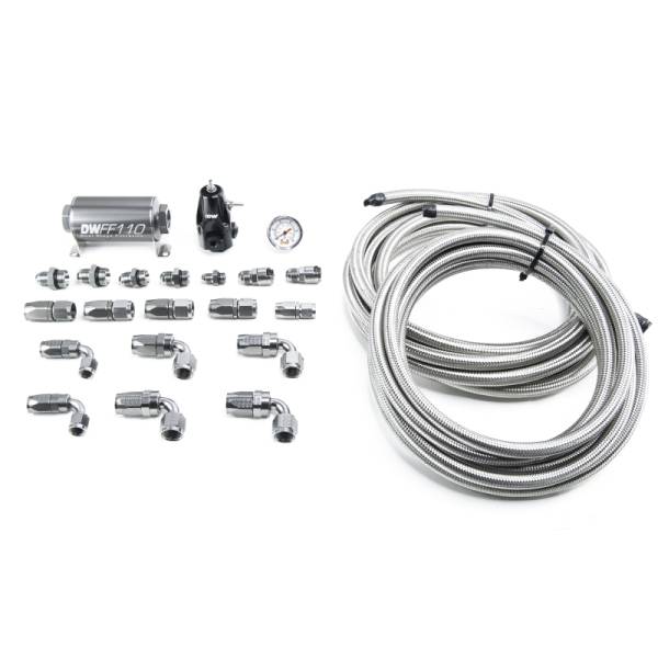 DeatschWerks - DeatschWerks 6-601 DeatschWerks 05-19 Yukon/Tahoe/Suburban DW400 Pump Module Return Plumbing Kit SS CPE