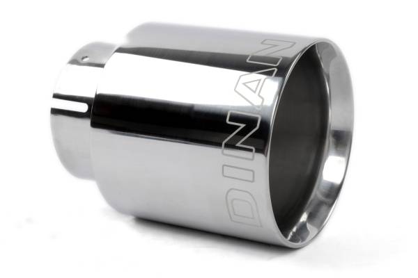 Dinan - Dinan D663-0637-BOX Dinan Double-Walled 4" Clamp-On Exhaust Tip (Polished)