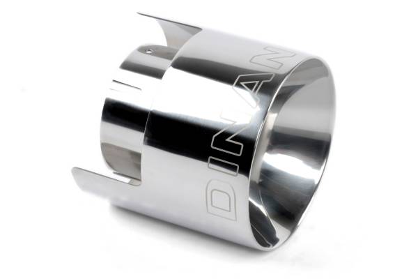 Dinan - Dinan D663-0639-BOX Dinan Double-Walled 4.5" Clamp-On Exhaust Tip (Polished)