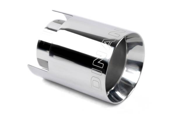 Dinan - Dinan D663-0643-BOX Dinan Double-Walled 4.5" Clamp-On Exhaust Tip (Polished)