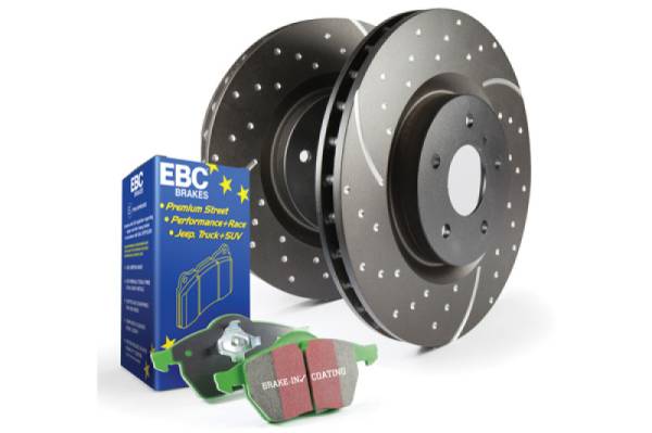 EBC - EBC S3KR1183 EBC S3 Kits Greenstuff Pads and GD Rotors