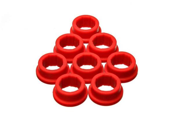 Energy Suspension - Energy Suspension 8.10102R Energy Suspension Rack & Pinion Bushing Set - Red