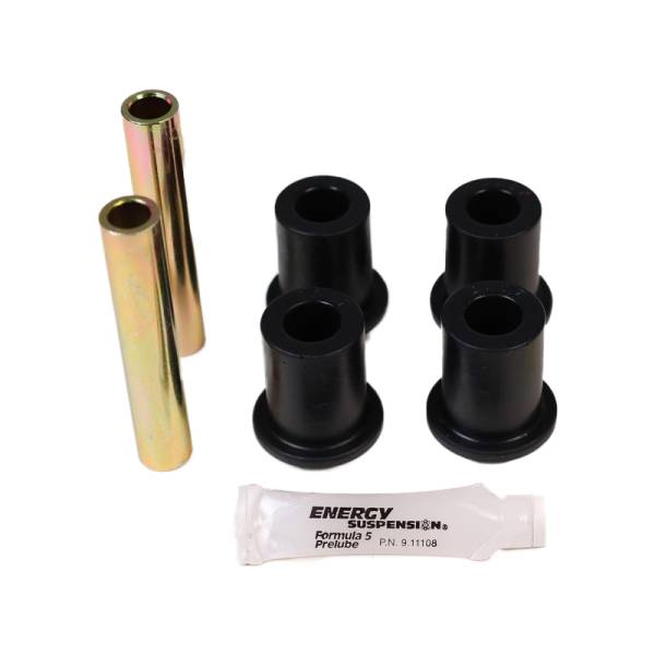 Energy Suspension - Energy Suspension 9.2109G Energy Suspension Universal Bushing 1.25 Id Eye/3.50Lg. 7/16 Bolt Fabr Flange Style - Black
