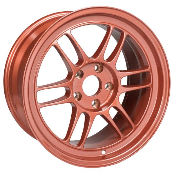 Enkei - Enkei 3797906522OR Enkei RPF1 17x9 5x114.3 22mm Offset 73mm Bore Orange Wheel