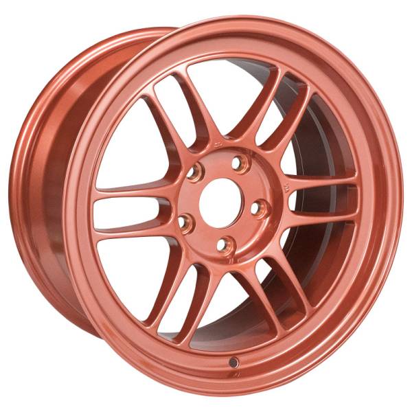 Enkei - Enkei 3797906535OR Enkei RPF1 17x9 5x114.3 35mm Offset 73mm Bore Orange Wheel