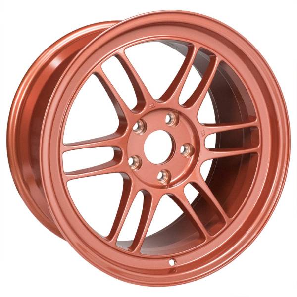 Enkei - Enkei 3798956538OR Enkei RPF1 18x9.5 5x114.3 38mm Offset 73mm Center Bore Orange Wheel