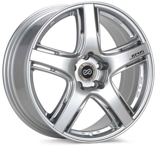 Enkei - Enkei 432-995-6540SP Enkei RP05 19x9.5 5x114.3 40mm Offset 75mm Bore Silver Paint Wheel**SPECIAL ORDER NO CANCELLATIONS**