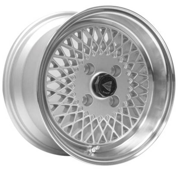 Enkei - Enkei 465-570-6538SP Enkei92 Classic Line 15x7 38mm Offset 5x114.3 Bolt Pattern Silver Wheel