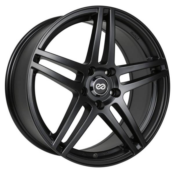 Enkei - Enkei 479-565-4938BK Enkei RSF5 15x6.5 38mm Offset 4x100 Bolt Pattern 72.6mm Bore Dia Black Wheel
