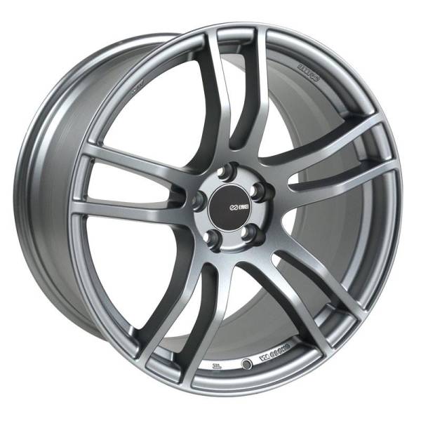 Enkei - Enkei 491-790-6535GR Enkei TX5 17x9 5x114.3 35mm Offset 72.6mm Bore Platinum Grey
