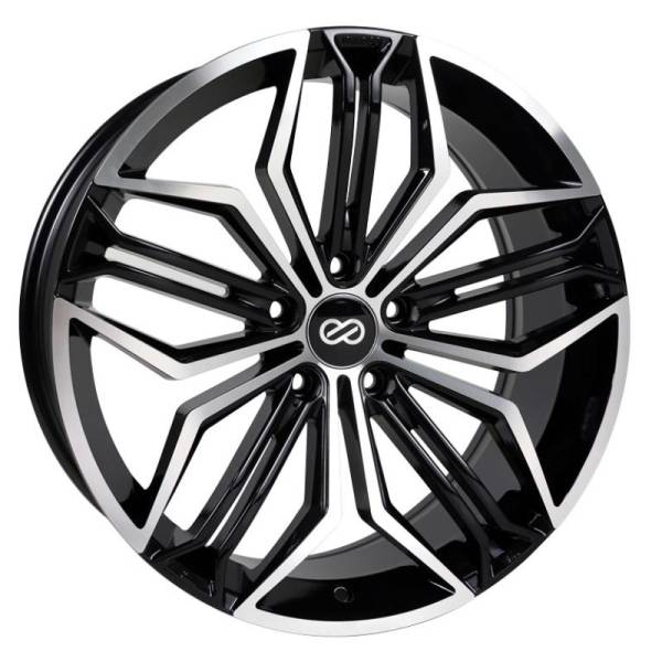 Enkei - Enkei 495-285-5130BKM Enkei CUV 20x8 5x110 30mm Offset 72.6mm Bore Black Machined