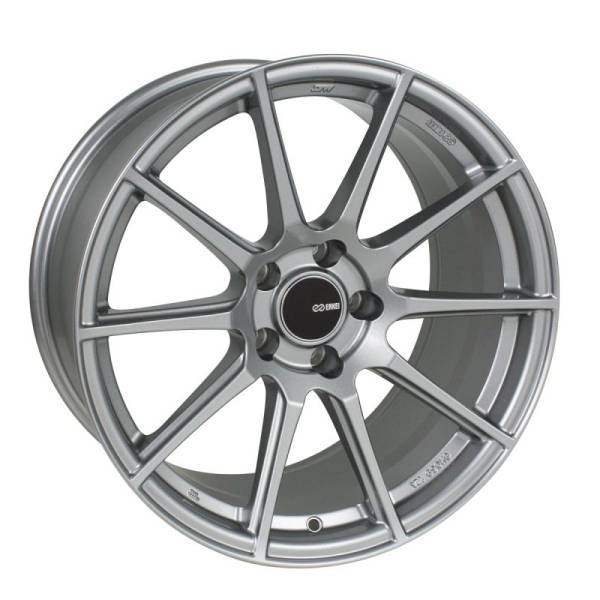 Enkei - Enkei 499-790-8045GR Enkei TS10 17x9 5x100 45mm Offset 72.6mm Bore Grey Wheel