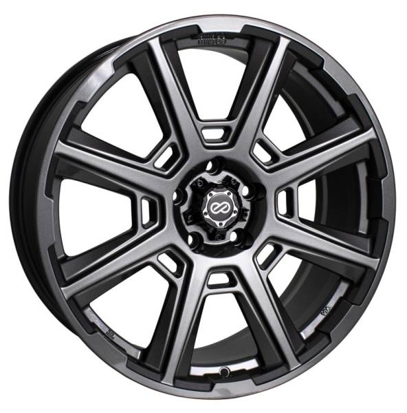 Enkei - Enkei 525-880-5140AP Enkei Storm 18x8 40mm Offset 5x110 72.6mm Bore Anthracite Wheel