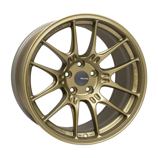 Enkei - Enkei 534-810-4432GG Enkei GTC02 18x10 5x112 32mm Offset 66.5mm Bore Titanium Gold Wheel