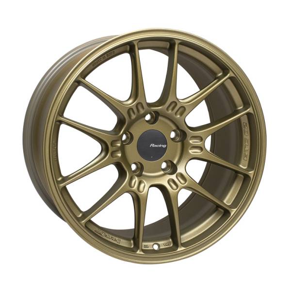 Enkei - Enkei 534-895-1245GG Enkei GTC02 18x9.5 5x120 45mm Offset 72.5mm Bore Titanium Gold Wheel