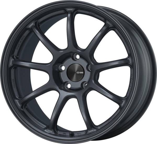 Enkei - Enkei 540-770-4445GM Enkei PF09 17x7 5x112 45mm Offset 75mm Bore Matte Gunmetal Wheel