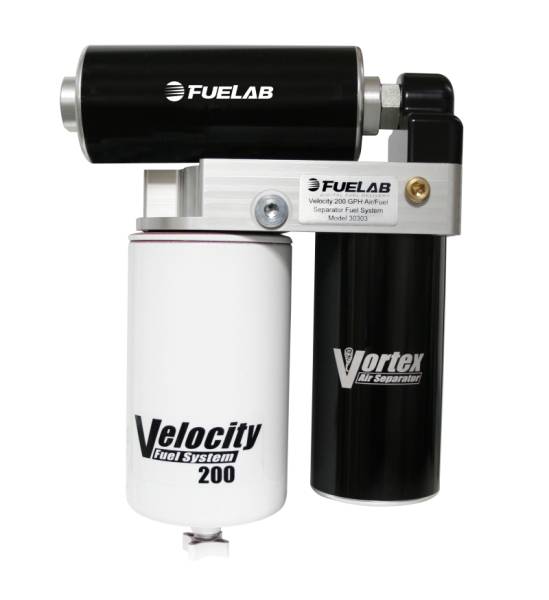 Fuelab - Fuelab 30304 Fuelab 01-10 Duramax 2500/3500 Diesel Velocity Series High Performance Lift Pump 200 GPH 8 PSI