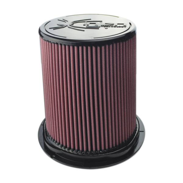 Injen - Injen X-1117-BR Injen 8-Layer Oiled Cotton Gauze Air Filter w/ Twist Lock - 5in ID / 9.3in Base / 8.5in H