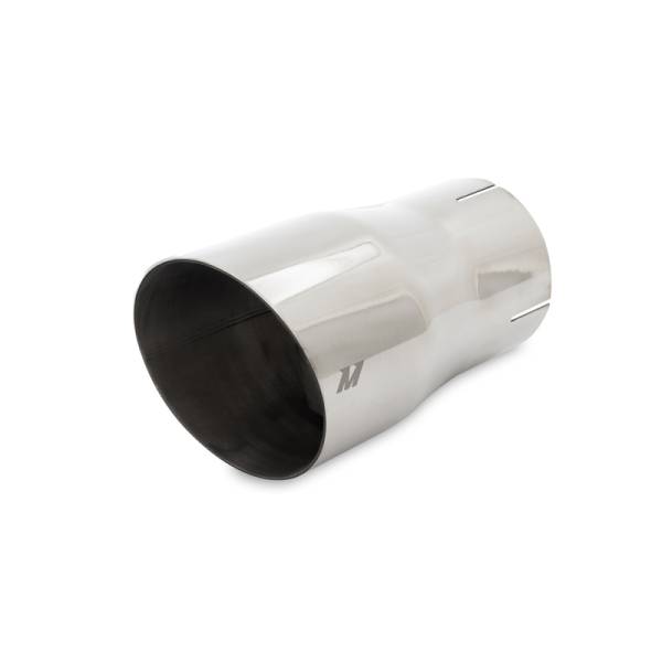 Mishimoto - Mishimoto MMEXH-TIP-SWP Mishimoto Clamp-On Single Wall Exhaust Tip 5in Outlet - Polished