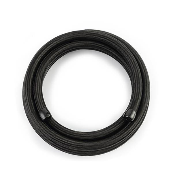 Mishimoto - Mishimoto MMSBH-06180-CB Mishimoto 15Ft Stainless Steel Braided Hose w/ -6AN Fittings - Black