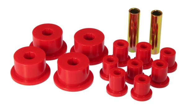 Prothane - Prothane 1-1008 Prothane 70-83 AMC 2.0 OD Spring & Shackle Bushings - Red