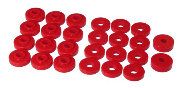 Prothane - Prothane 1-108 Prothane 67-73 Jeepster Commando Body Mount - Red