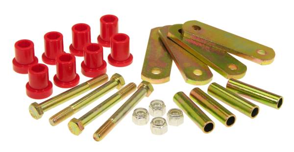 Prothane - Prothane 1-812 Prothane 70-83 AMC HD Shackle Bushings - Red