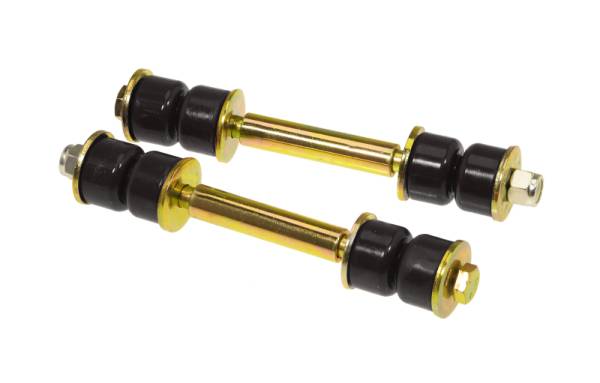 Prothane - Prothane 19-408-BL Prothane Universal End Link Set - 4 1/4in Mounting Length - Black