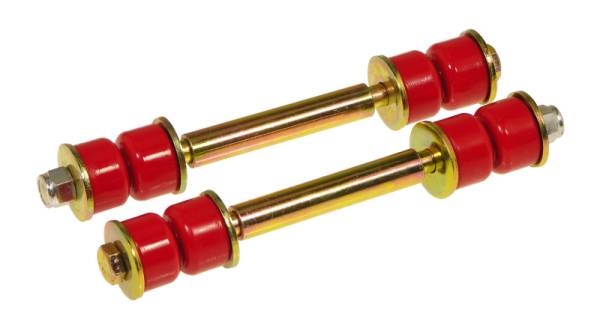 Prothane - Prothane 19-412 Prothane Universal End Link Set - 4 3/4in Mounting Length - Red