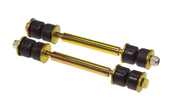 Prothane - Prothane 19-413-BL Prothane Universal End Link Set - 5 3/8in Mounting Length - Black