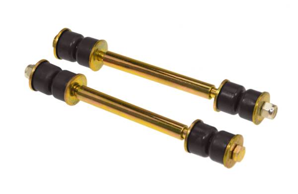Prothane - Prothane 19-417-BL Prothane Universal End Link Set - 6 1/8in Mounting Length - Black