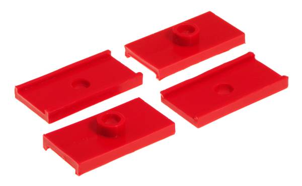 Prothane - Prothane 26-47084 Prothane 62-74 MG Midget Leaf Spring Pad Kit - Red