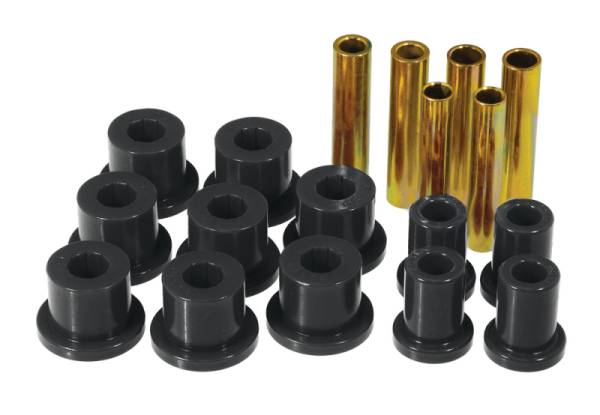 Prothane - Prothane 7-1014-BL Prothane 67-70 GM 4wd Front Spring & Shackle Bushings - Black
