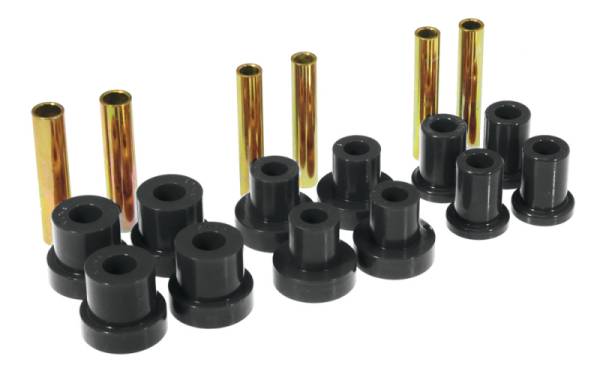 Prothane - Prothane 7-1015-BL Prothane GM Front Spring & Shackle Bushings - Black