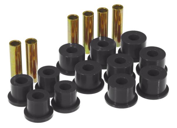 Prothane - Prothane 7-1017-BL Prothane 88-98 GM 2/4wd Rear Spring & Shackle Bushings - Black