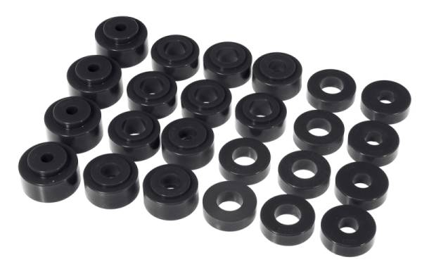 Prothane - Prothane 7-124-BL Prothane 68-72 GM Mid-Size Convert Body Mount - Black