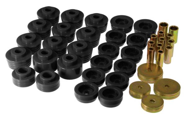 Prothane - Prothane 7-132-BL Prothane 78-88 GM Various Body Mount Kit - Black