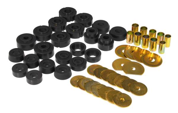 Prothane - Prothane 7-134-BL Prothane 65-70 GM Various 2dr Hardtop Body Mount - Black