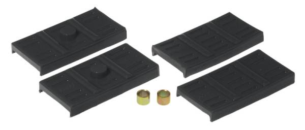 Prothane - Prothane 7-1707-BL Prothane 67-69 GM F-Body Upper/Lower Spring Pad (Mono) - Black