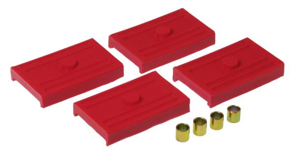 Prothane - Prothane 7-1708 Prothane 68-69 GM F-Body Upper/Lower Spring Pad (Multi) - Red