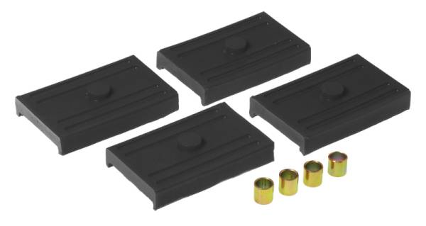 Prothane - Prothane 7-1708-BL Prothane 68-69 GM F-Body Upper/Lower Spring Pad (Multi) - Black