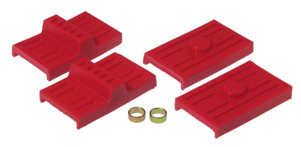Prothane - Prothane 7-1709 Prothane 70-81 GM Upper/Lower Spring Pad (Multi) - Red
