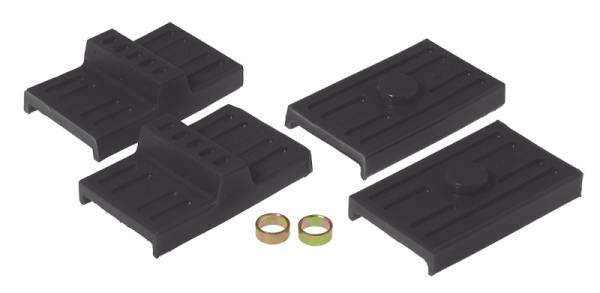 Prothane - Prothane 7-1709-BL Prothane 70-81 GM Upper/Lower Spring Pad (Multi) - Black