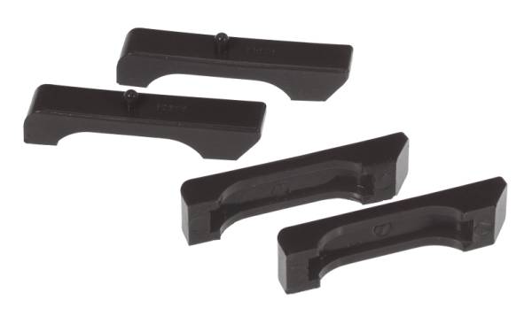 Prothane - Prothane 7-1711-BL Prothane 68-87 GM Small Block Radiator Isolators - Black